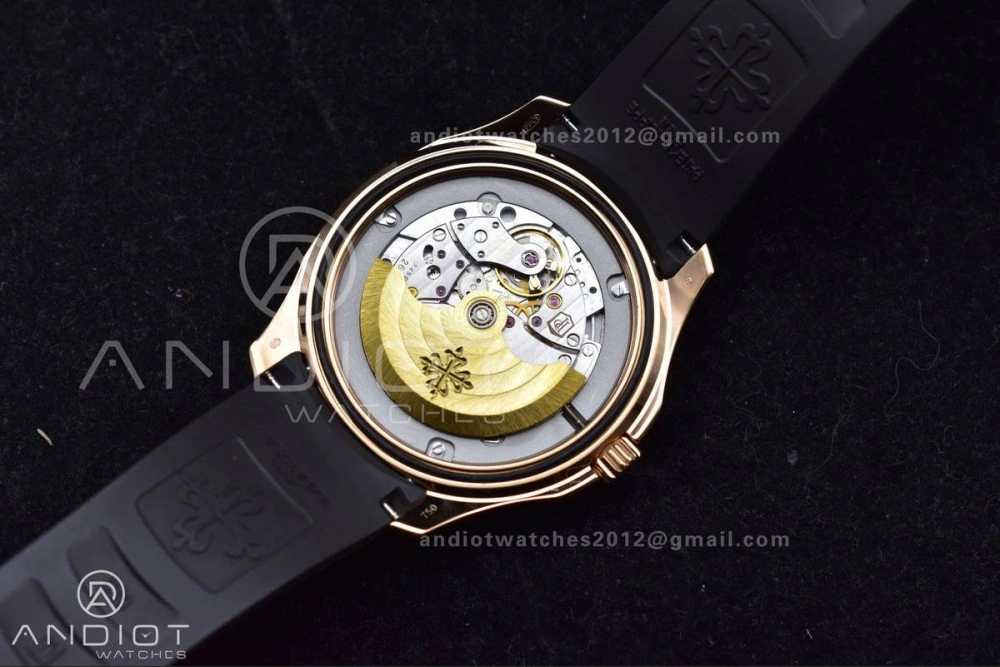 Packable Aquanaut 5167R RG 3KF Best Edition Brown Dial on Brown Rubber Strap A330 Super Clone V 387