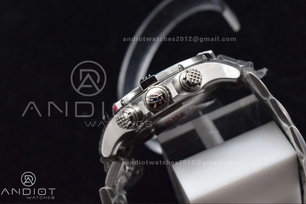 Avenger Chrono SS TF 1:1 Best Edition Black Dial on SS Bracelet A Practical 161