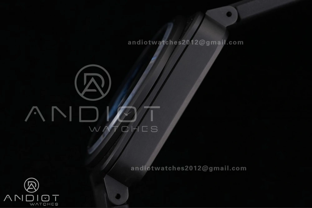 EasyCare BR03 ASTRO Space Punk Black Ceramic M+F 1:1 Best Edition Aventurine Dial on Rubber Strap A 155