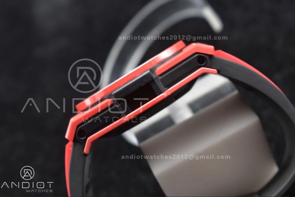 ModernLook Big Bang Unico Red Magic Ceramic BBF 1:1 Best Edition Skeleton Dial on Red Rubber Strap A 388
