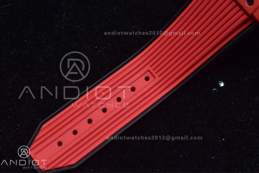 ModernLook Big Bang Unico Red Magic Ceramic BBF 1:1 Best Edition Skeleton Dial on Red Rubber Strap A 388
