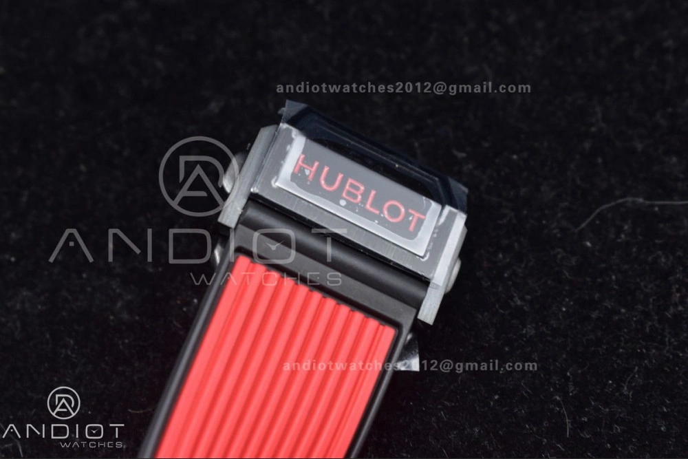 ModernLook Big Bang Unico Red Magic Ceramic BBF 1:1 Best Edition Skeleton Dial on Red Rubber Strap A 388