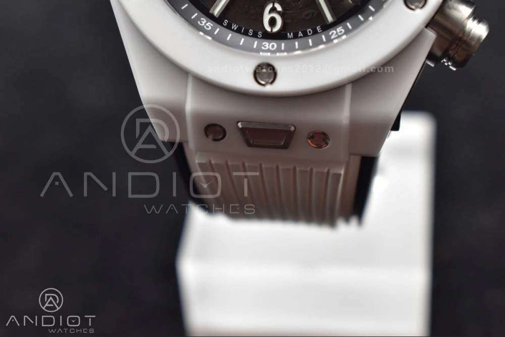 Big Bang Unico White Ceramic ZF 1:1 Best Edition Skeleton Dial on White Rubber Strap A Affordable 516