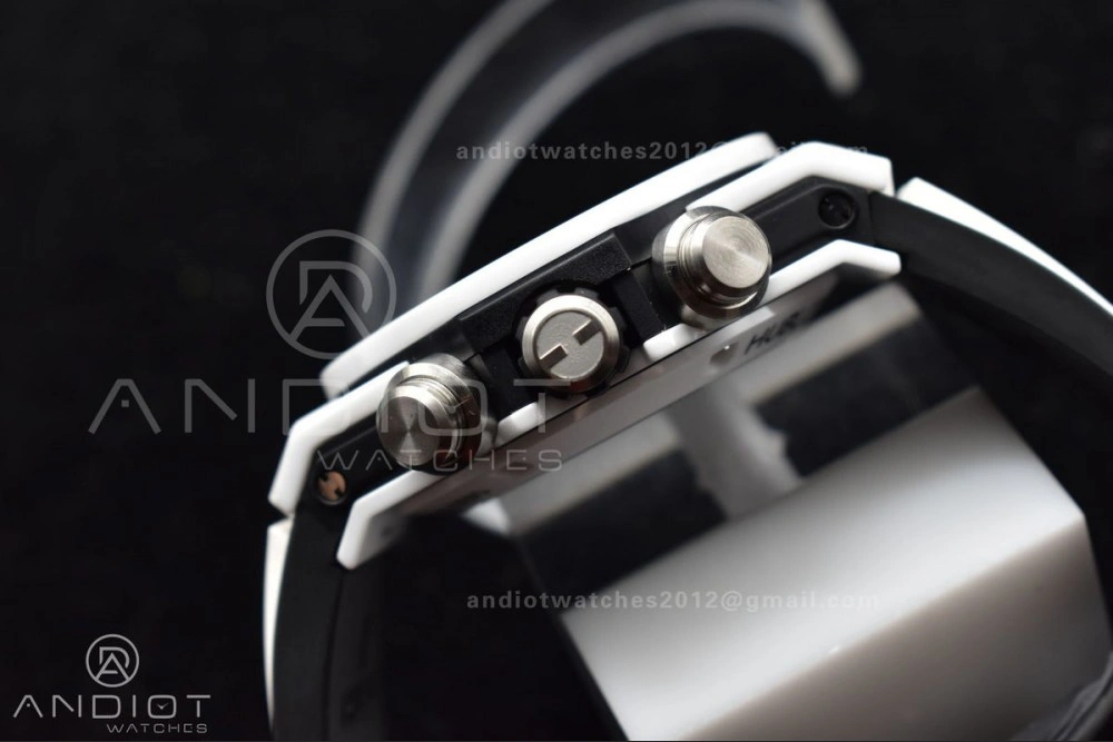 Big Bang Unico White Ceramic ZF 1:1 Best Edition Skeleton Dial on White Rubber Strap A Affordable 516