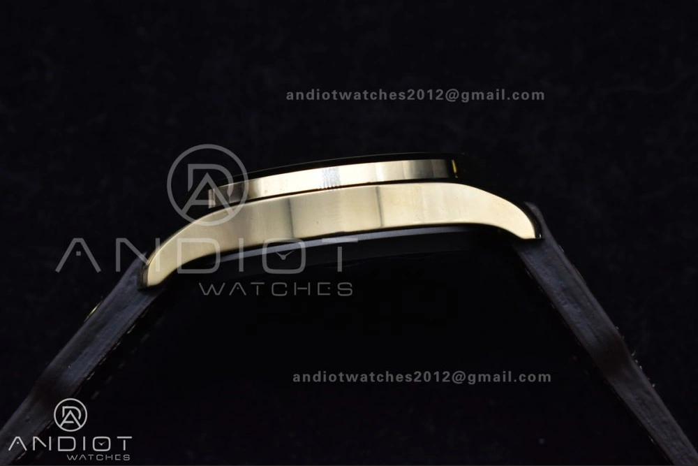 UrbanChic Big Pilot IW501005 Real Bronze ZF 1:1 Best Edition Black Dial on Brown Leather Strap A 519
