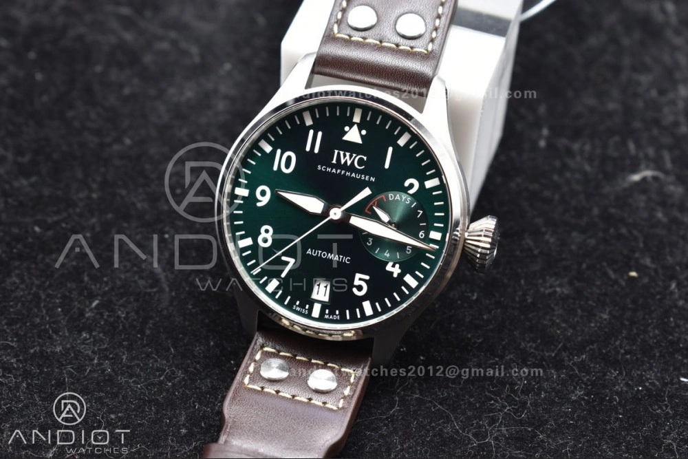 Big Pilot Real IW500901 ZF Best Edition on Brown Leather Strap A Bold 524