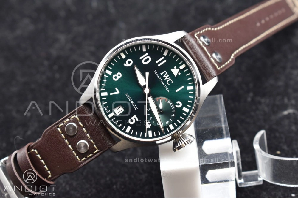 Big Pilot Real IW500901 ZF Best Edition on Brown Leather Strap A OdorResistant 301