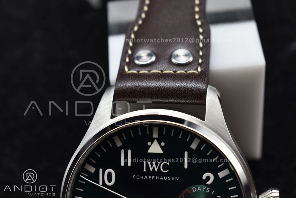 Big Pilot Real IW500901 ZF Best Edition on Brown Leather Strap A OdorResistant 301