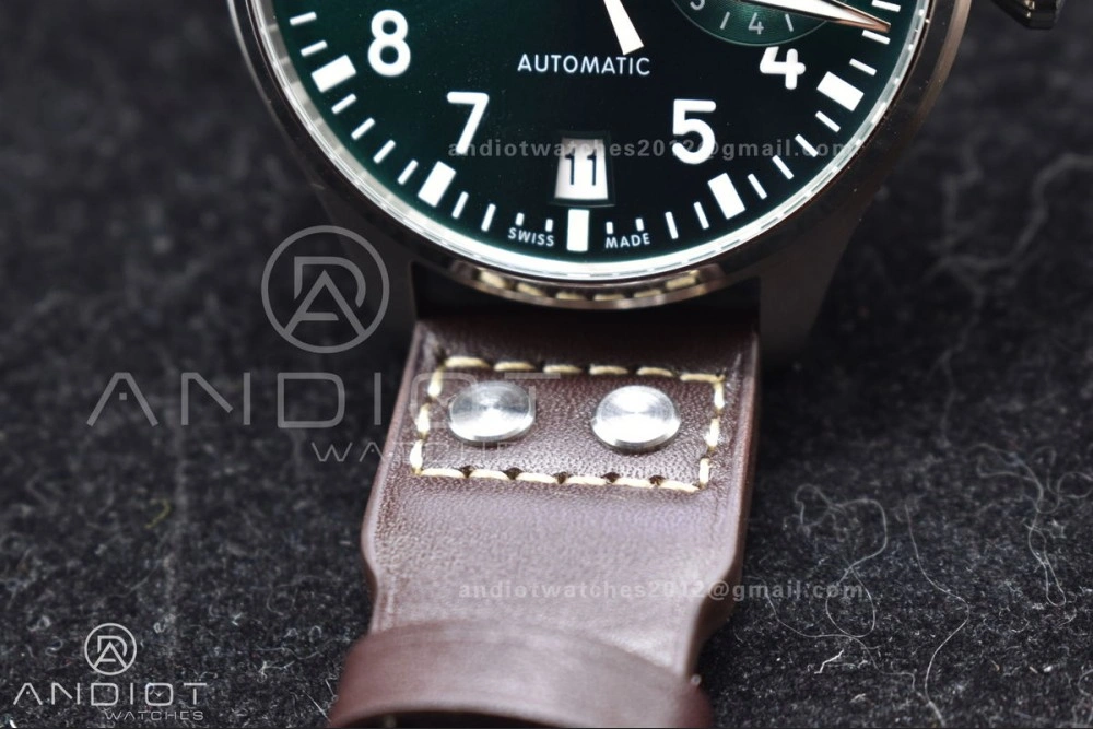 Big Pilot Real IW500901 ZF Best Edition on Brown Leather Strap A OdorResistant 301
