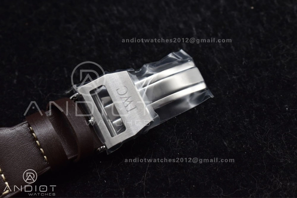 Big Pilot Real IW500901 ZF Best Edition on Brown Leather Strap A OdorResistant 301