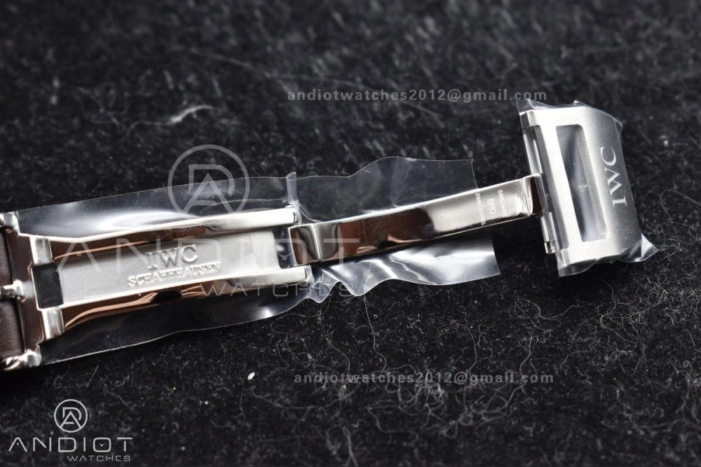 Big Pilot Real IW500901 ZF Best Edition on Brown Leather Strap A OdorResistant 301
