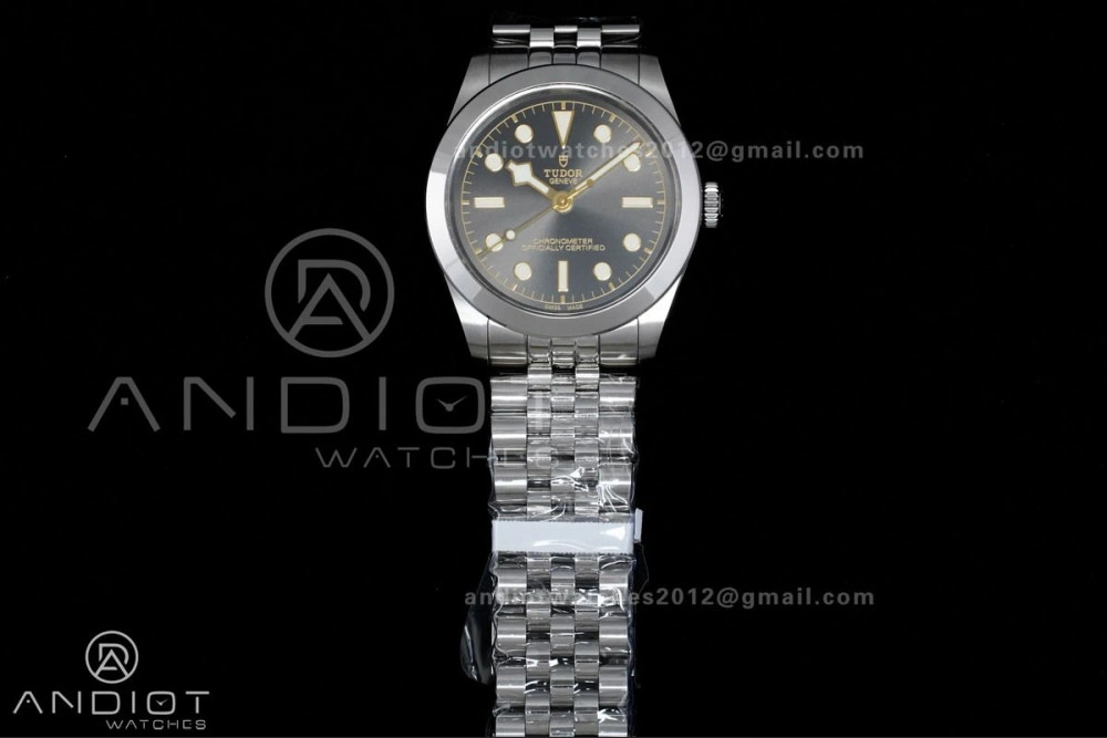 Black Bay 39mm SS KRF 1:1 Best Edition Anthracite Dial on Jubilee Bracelet SW AllSeason 1251