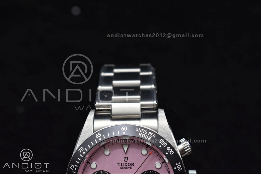 Black Bay Chrono SS TWF 1:1 Best Edition 2024 Pink Dial on SS Bracelet A SunProtective 1259