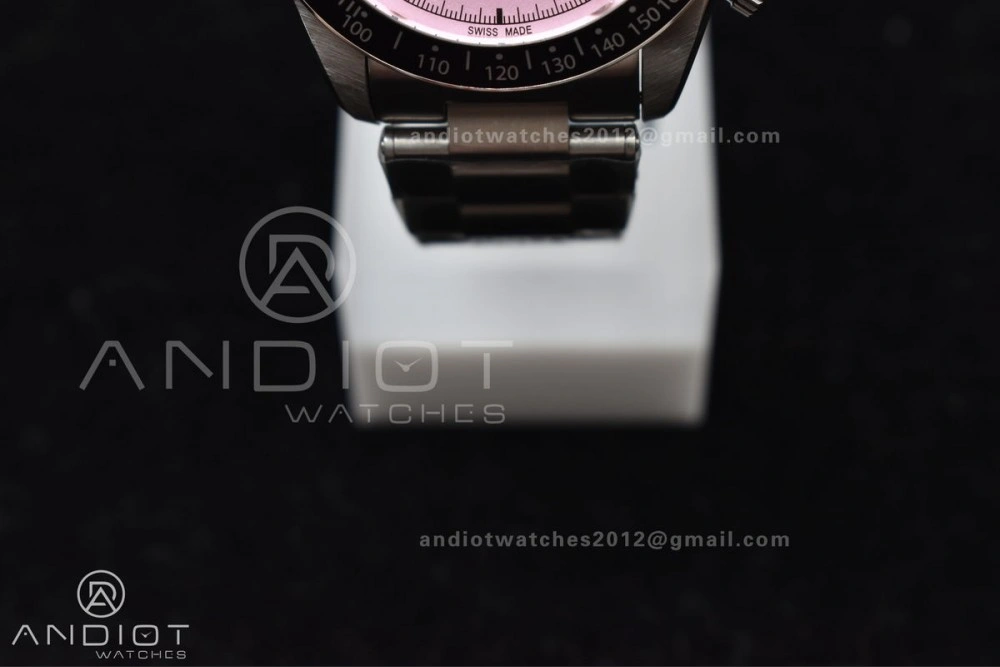 Black Bay Chrono SS TWF 1:1 Best Edition 2024 Pink Dial on SS Bracelet A SunProtective 1259