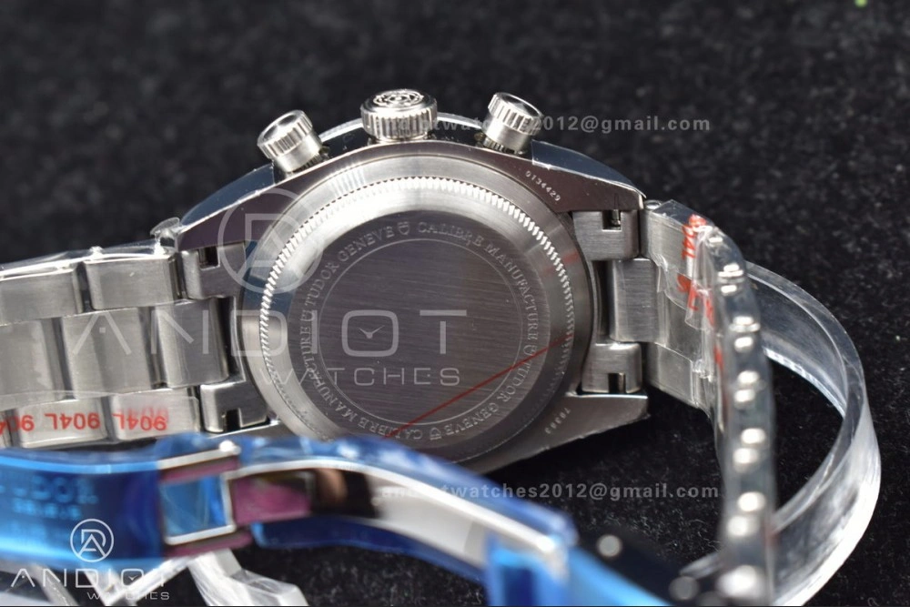 Black Bay Chrono SS TWS 1:1 Best Edition White Dial on SS Bracelet A Resilient 522