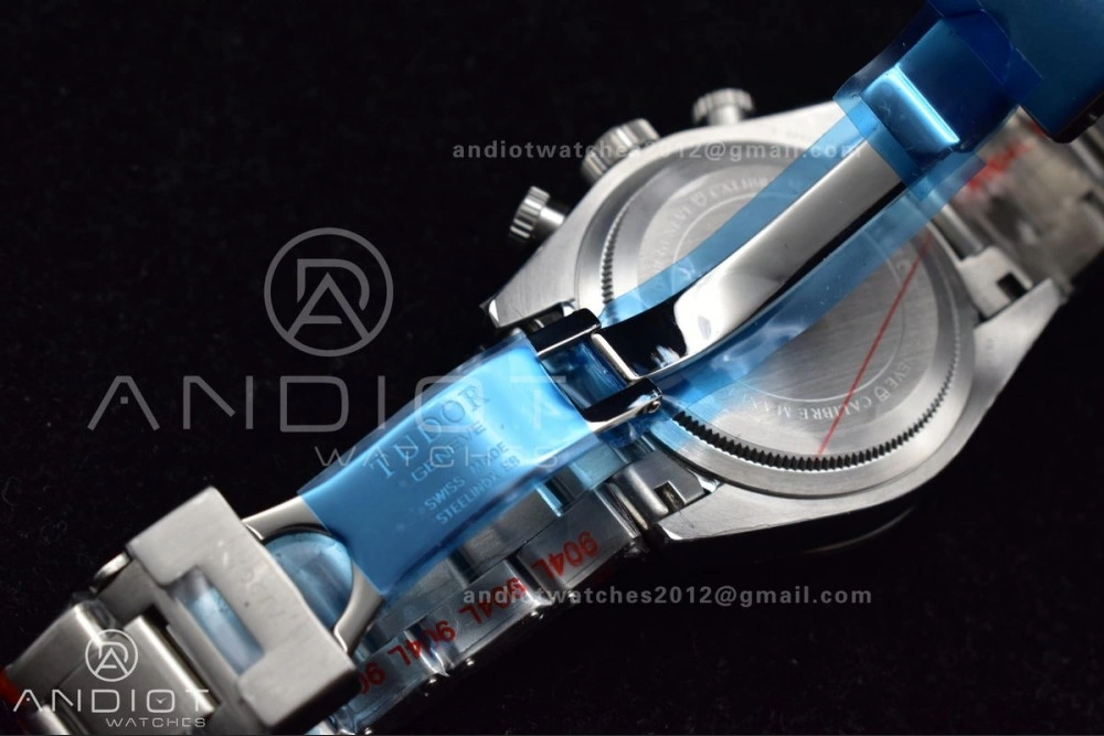 Black Bay Chrono SS TWS 1:1 Best Edition White Dial on SS Bracelet A Resilient 522