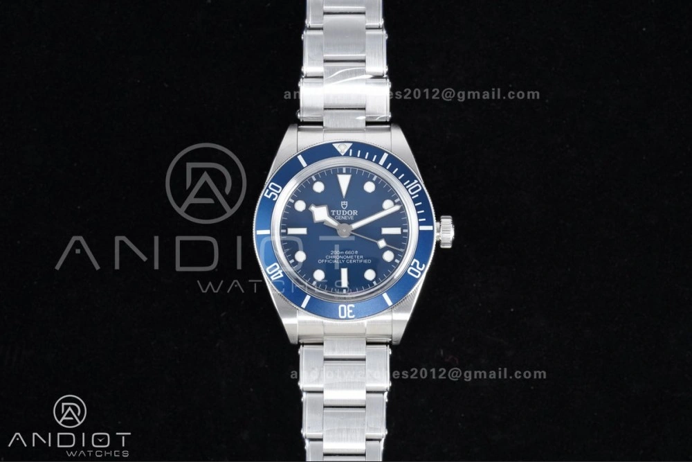 Cozy Black Bay Fifty Eight 39mm SS ZF 1:1 Best Edition Blue Dial on SS Bracelet A 1255