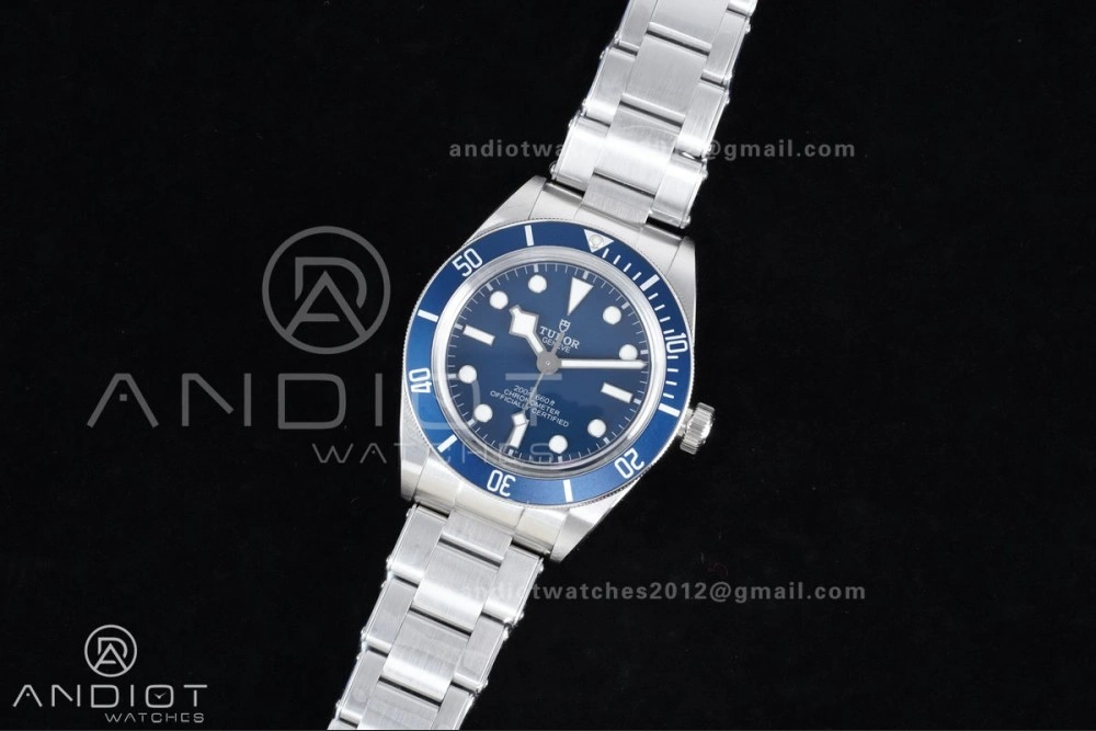 Cozy Black Bay Fifty Eight 39mm SS ZF 1:1 Best Edition Blue Dial on SS Bracelet A 1255