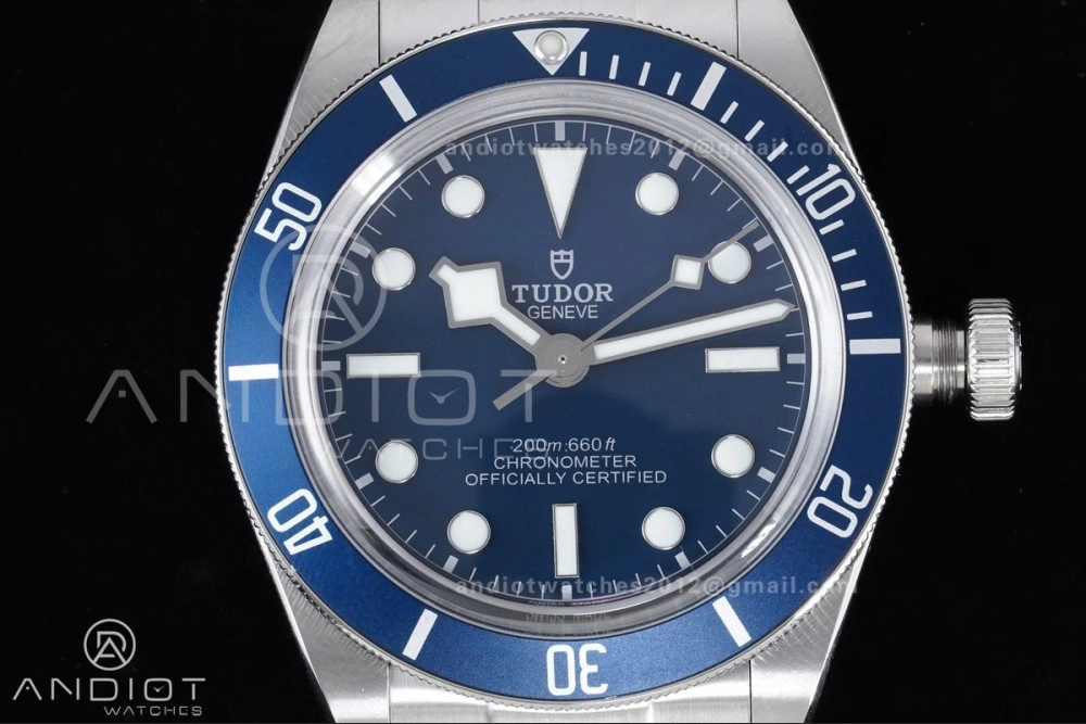 Cozy Black Bay Fifty Eight 39mm SS ZF 1:1 Best Edition Blue Dial on SS Bracelet A 1255