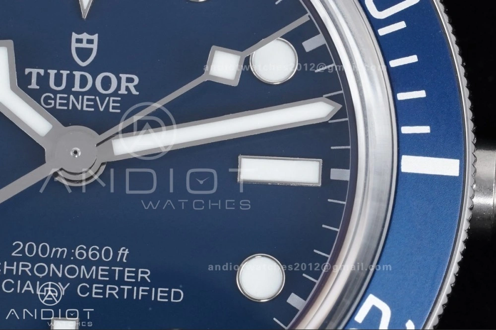 Cozy Black Bay Fifty Eight 39mm SS ZF 1:1 Best Edition Blue Dial on SS Bracelet A 1255