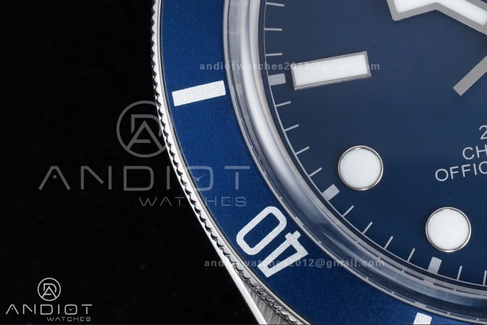 Cozy Black Bay Fifty Eight 39mm SS ZF 1:1 Best Edition Blue Dial on SS Bracelet A 1255
