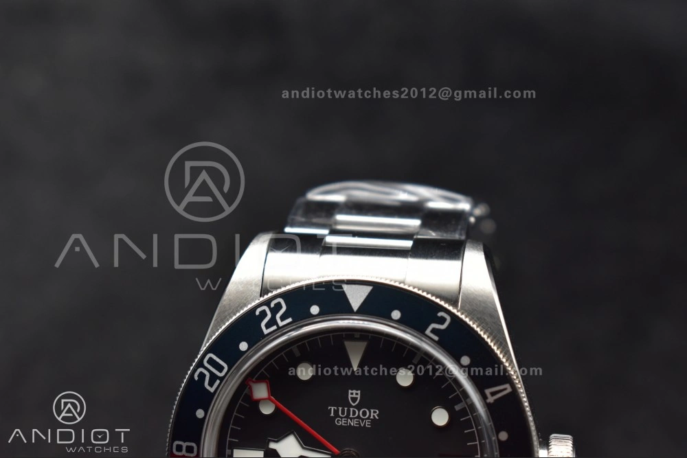 Affordable Black Bay GMT Pepsi Blue Red Bezel ZF 1:1 Best Edition on SS Bracelet A 1268