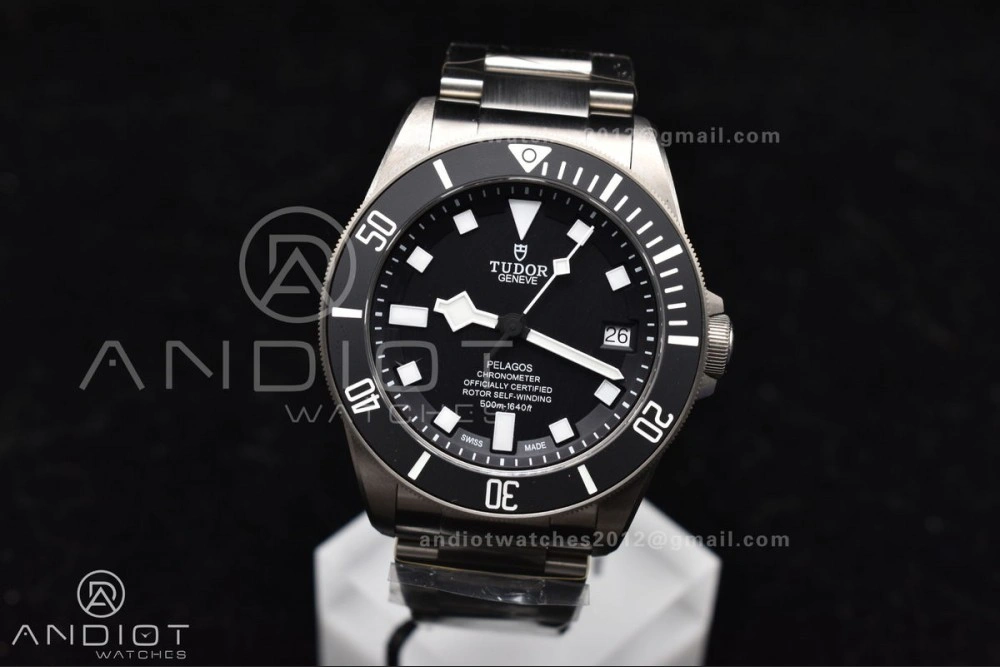 HighPerformance Black Pelagos ZF 1:1 Best Edition On Titanium Bracelet A2824 V 1258