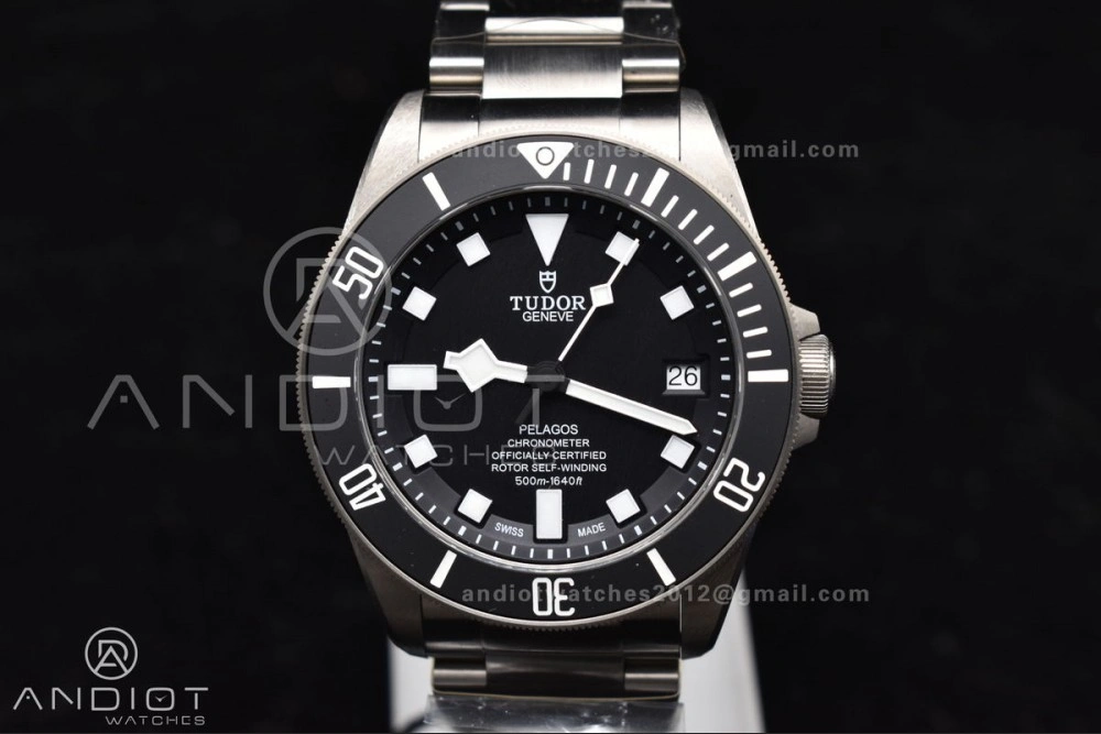 HighPerformance Black Pelagos ZF 1:1 Best Edition On Titanium Bracelet A2824 V 1258