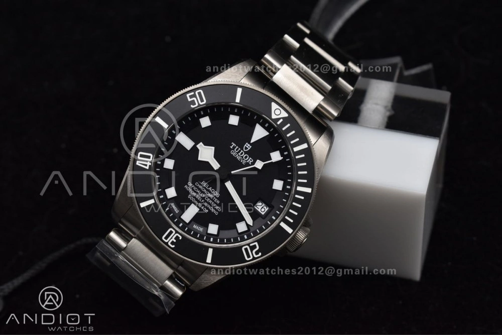 HighPerformance Black Pelagos ZF 1:1 Best Edition On Titanium Bracelet A2824 V 1258