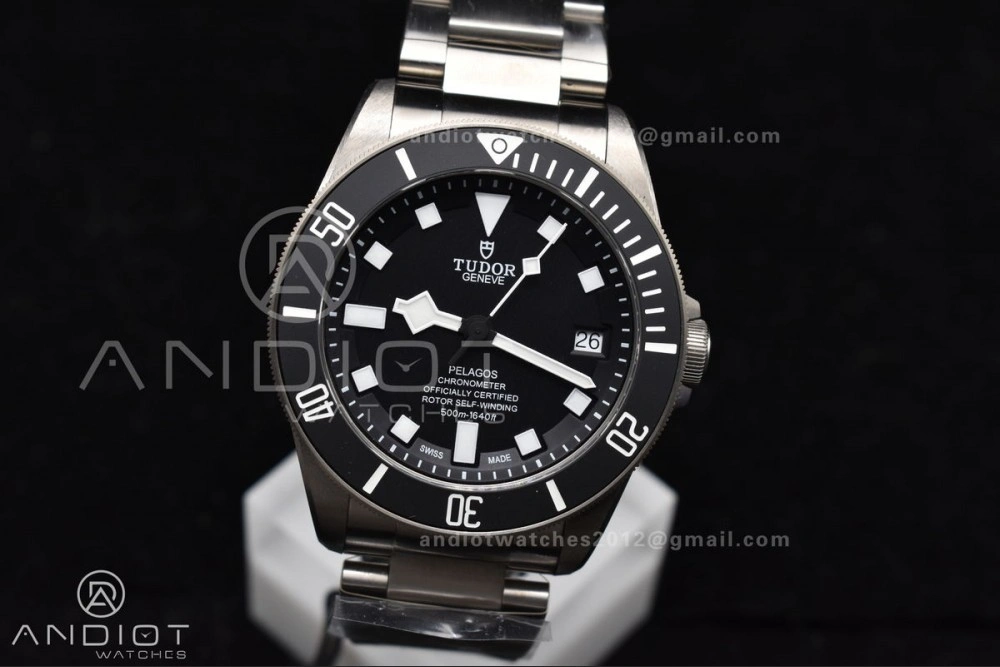 HighPerformance Black Pelagos ZF 1:1 Best Edition On Titanium Bracelet A2824 V 1258