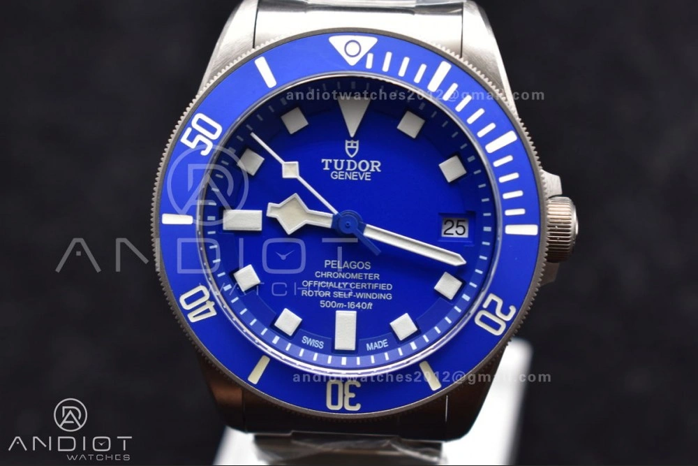 Blue Pelagos XF 1:1 Best Edition on Titanium Bracelet A2824 V Neat 533