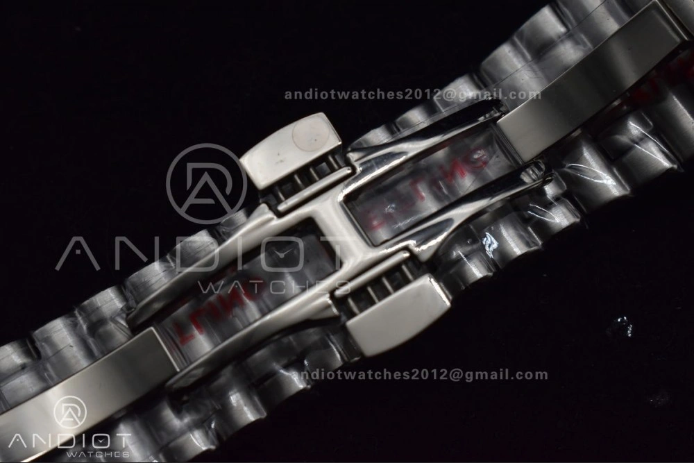 BestValue Breitling BLS Factory Chronomat Automatic 1:1 Best Edition GMT 40mm Grey Dial on SS Bracelet A 529