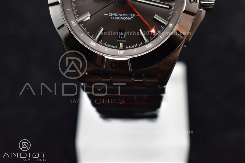 BestValue Breitling BLS Factory Chronomat Automatic 1:1 Best Edition GMT 40mm Grey Dial on SS Bracelet A 529