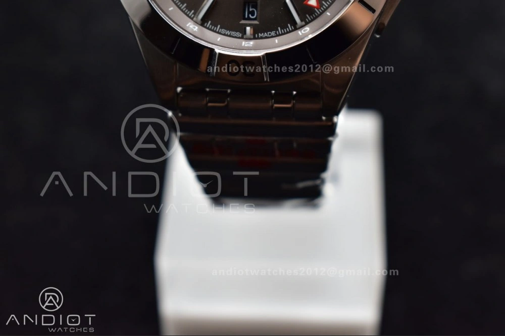 BestValue Breitling BLS Factory Chronomat Automatic 1:1 Best Edition GMT 40mm Grey Dial on SS Bracelet A 529