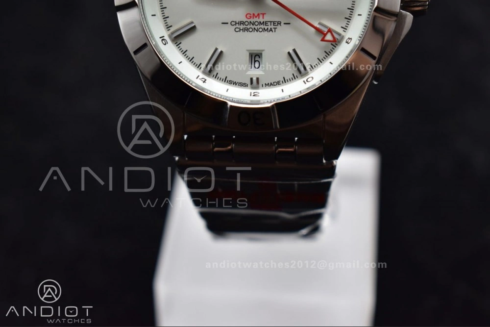 Trendsetting Breitling BLS Factory Chronomat Automatic 1:1 Best Edition GMT 40mm White Dial On SS Bracelet A 162
