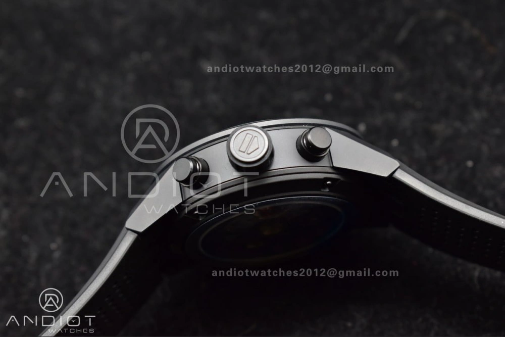 Elegant Carrera Cal. HEUER 01 45mm Full Blk Ceramic XF A 1247