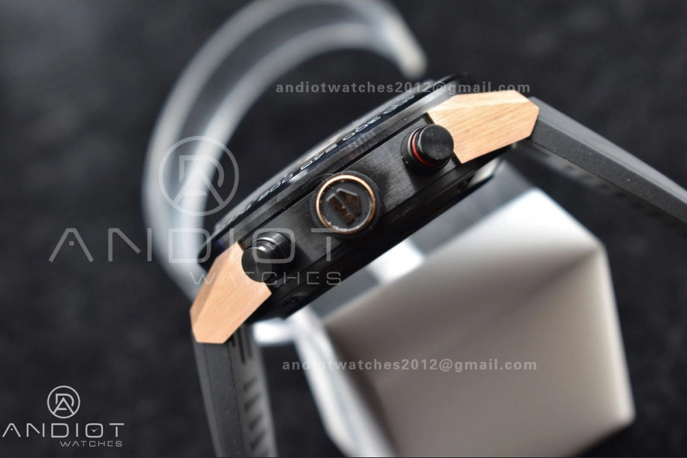 Carrera Cal. HEUER 01 45mm RG RU Blk XF A Timeless 1248