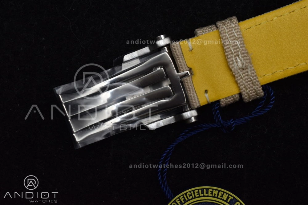 Flexible Chronograph Avenger B01 44mm BLSF 1:1 Best Edition Khaki Dial On Nato Strap A 165