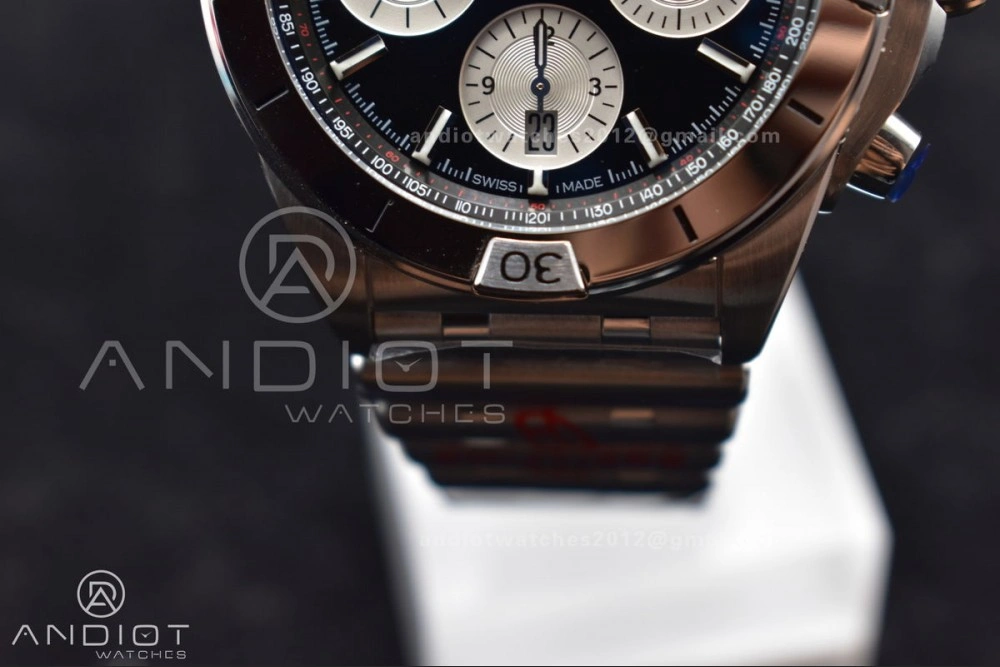 Chronomat B01 42mm SS BLSF 1:1 Best Edition Black Dial on SS Bracelet A Reliable 538