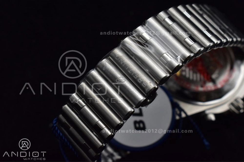 Chronomat B01 42mm SS BLSF 1:1 Best Edition Black Dial on SS Bracelet A Reliable 538
