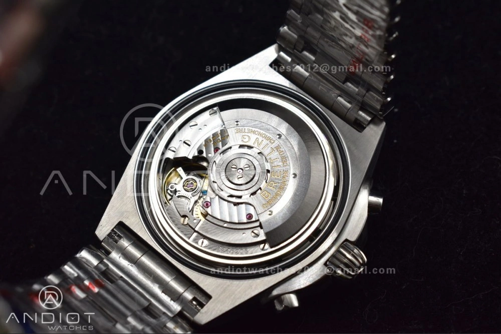 Chronomat B01 42mm SS BLSF 1:1 Best Edition Black Dial on SS Bracelet A Reliable 538