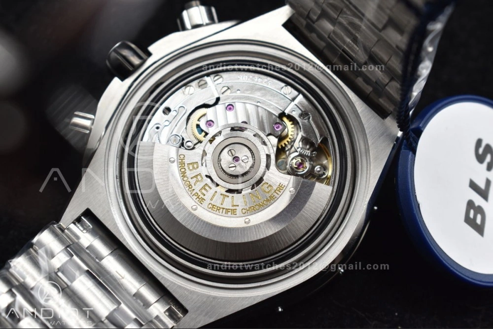 Chronomat B01 44mm SS BLSF 1:1 Best Edition Black Dial on SS Bracelet A WrinkleFree 166