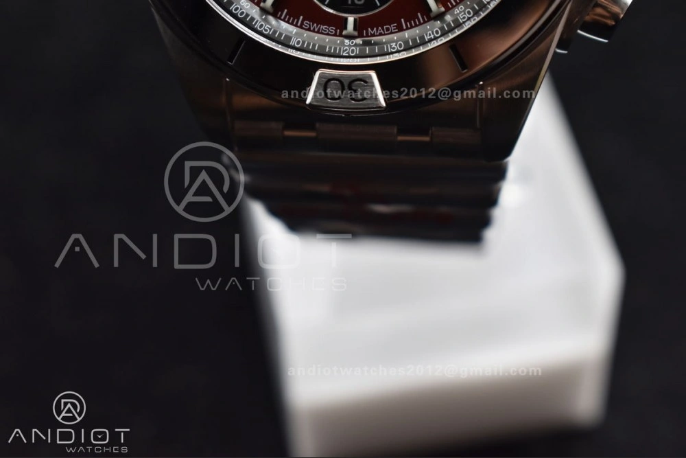 Chronomat B01 44mm SS BLSF 1:1 Best Edition Red Dial On SS Bracelet A WellDesigned 181