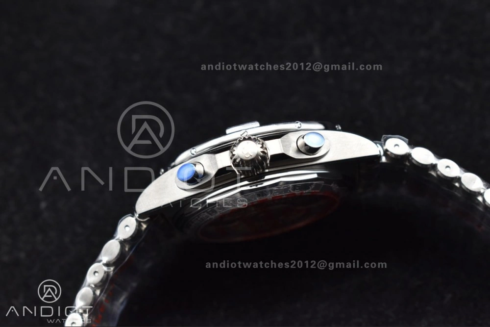 Chronomat B01 44mm SS BLSF 1:1 Best Edition Red Dial On SS Bracelet A WellDesigned 181