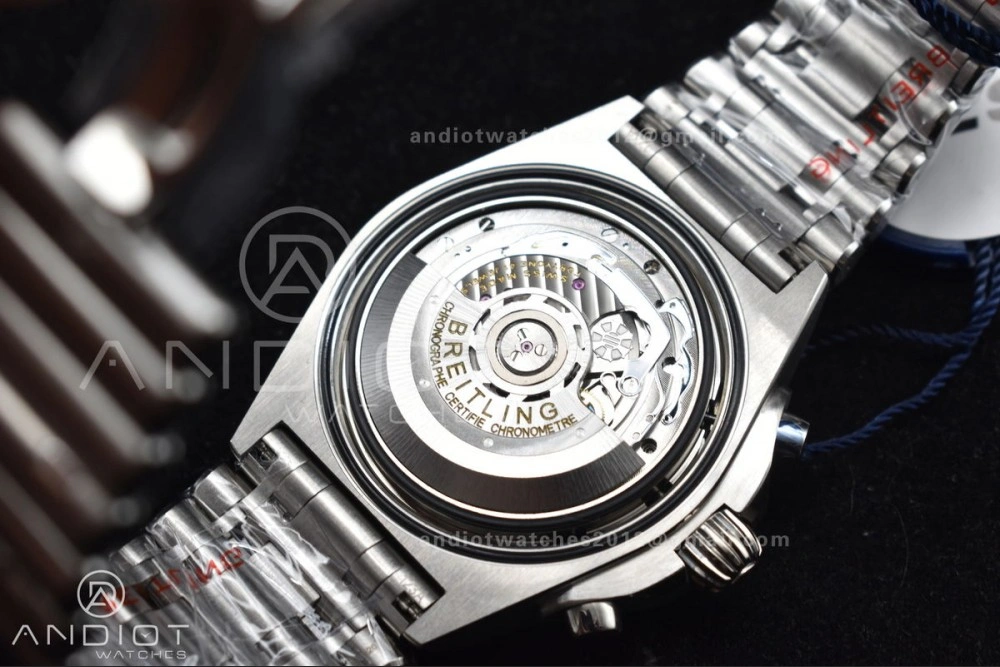 Chronomat B01 44mm SS BLSF 1:1 Best Edition Red Dial On SS Bracelet A WellDesigned 181