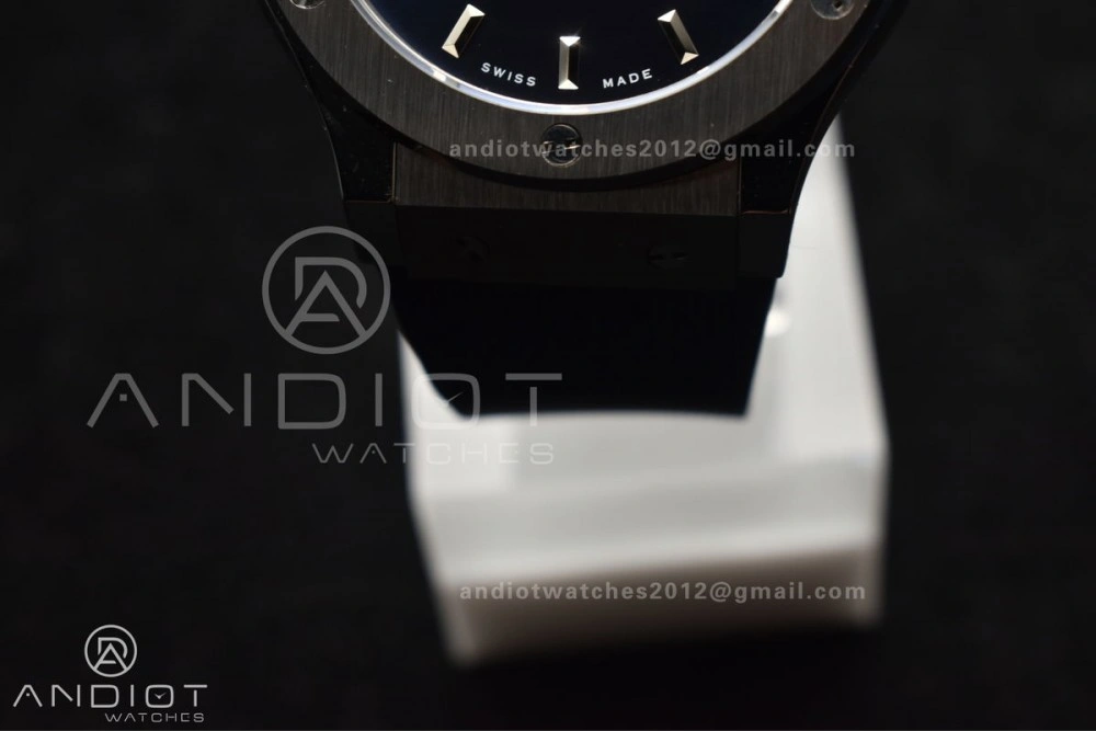 Fusion 42mm SS HBF 1:1 Best Edition Blue Dial On Blue Gummy Strap A HighPerformance 269