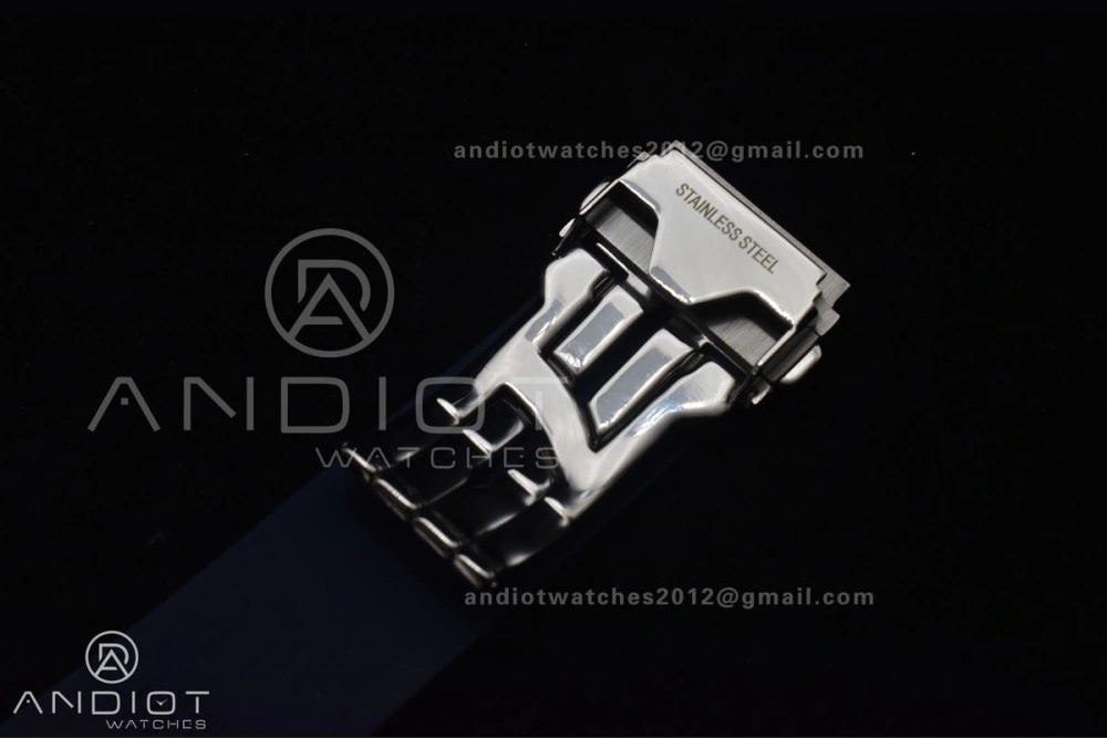 Fusion 42mm SS HBF 1:1 Best Edition Blue Dial On Blue Gummy Strap A HighPerformance 269