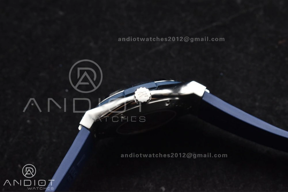 Fusion 42mm SS HBF 1:1 Best Edition Blue Dial On Blue Gummy Strap A HighPerformance 269