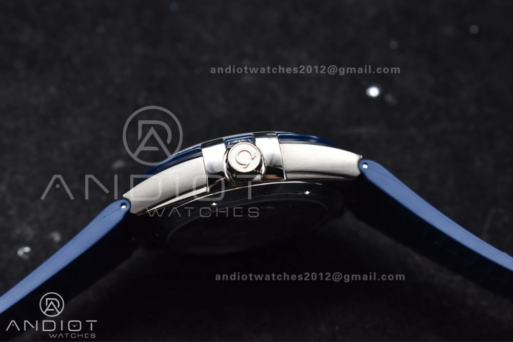 Constellation Blue Ceramic SS VSF 1:1 Best Edition Blue Dial on Blue Gummy Strap A8900 Super Clone ZipUp 30
