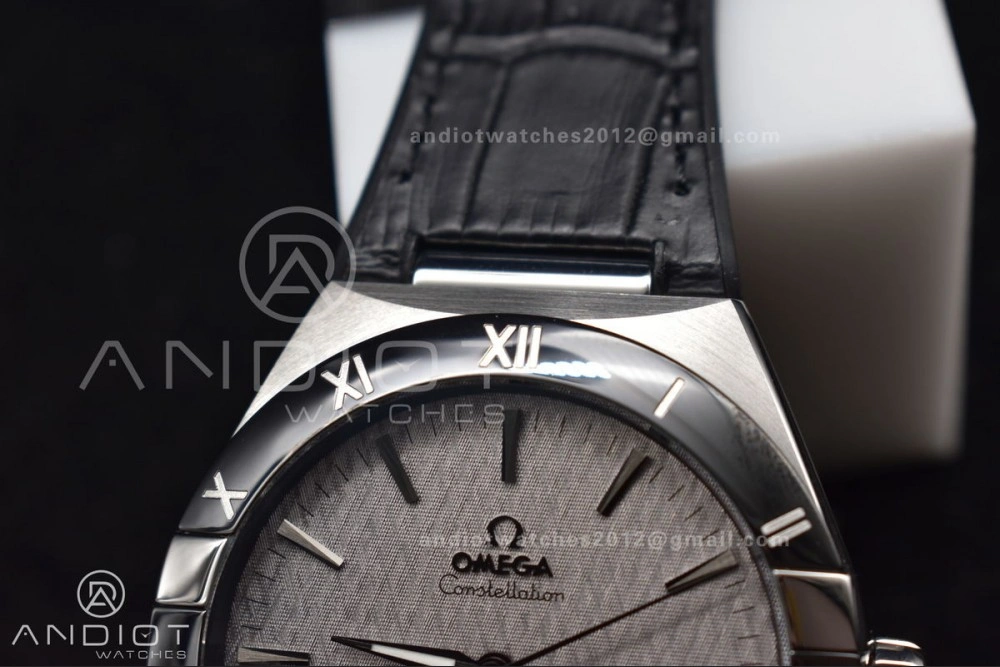 Constellation SS SBF 1:1 Best Edition Gray Dial on Black Gummy Strap A8900 Super Clone SmartChoice 1